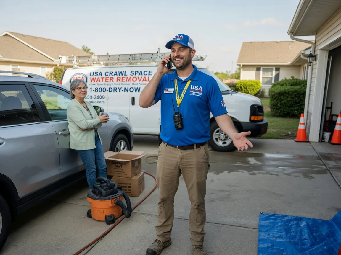 Crawl Space Water Removal Elmaton, TX FAQs